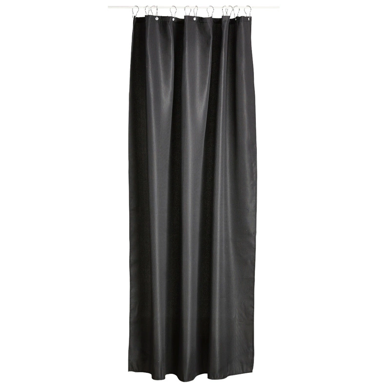 Zone Denmark - Zasłona prysznicowa Lux Black