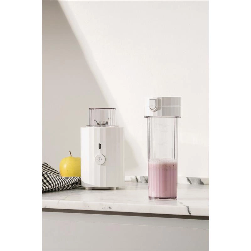 Alessi - blender ON THE GO, biały Plisse