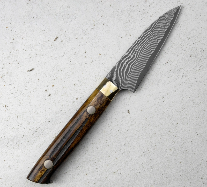 Takeshi Saji - YBB Ręcznie kuty nóż do obierania 9 cm Tojiro - VG-10