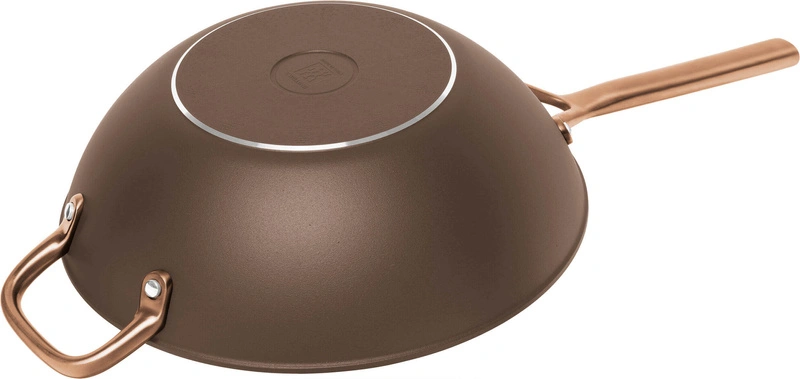 Zwilling - MILANO Wok z pokrywką 30 cm brązowy