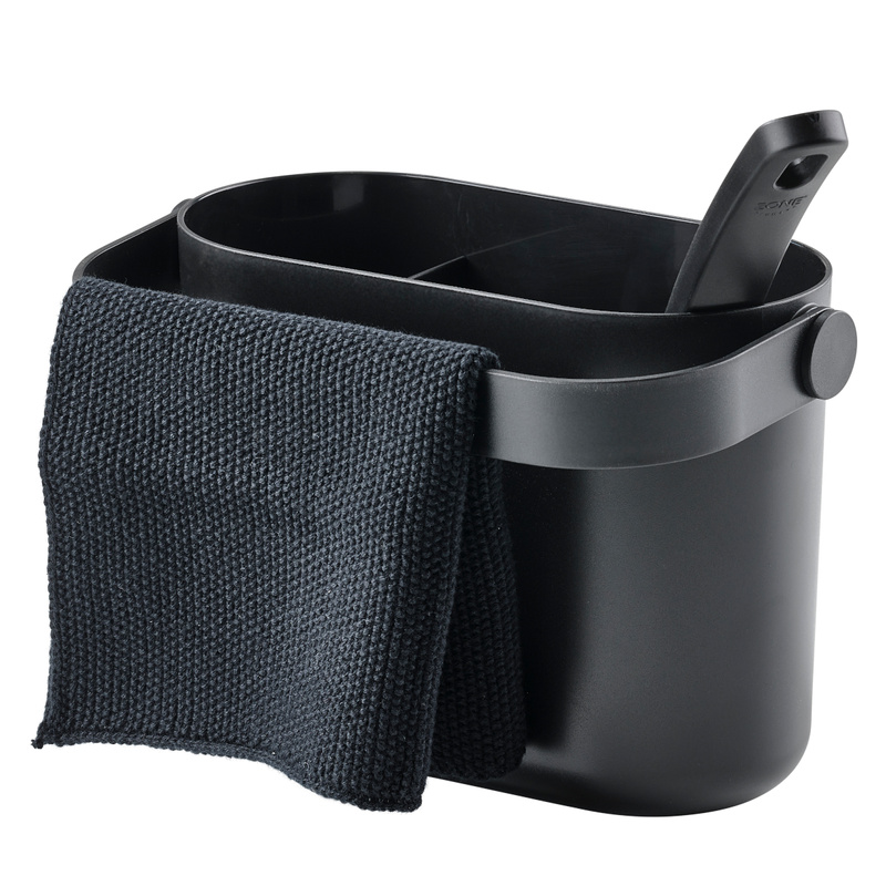 Zone Denmark - Organizer do zlewu 3 el. Circular Black