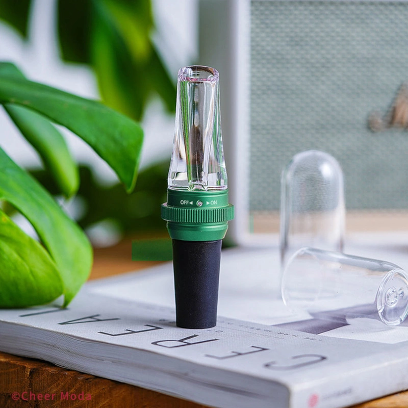 Cheer Moda - Napowietrzacz i nalewak do wina Submarine zielony