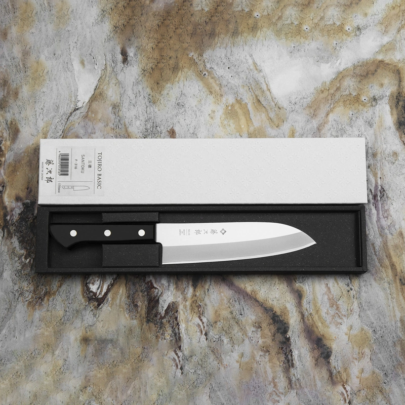 Tojiro - Basic VG-10 Nóż Santoku 16,5 cm