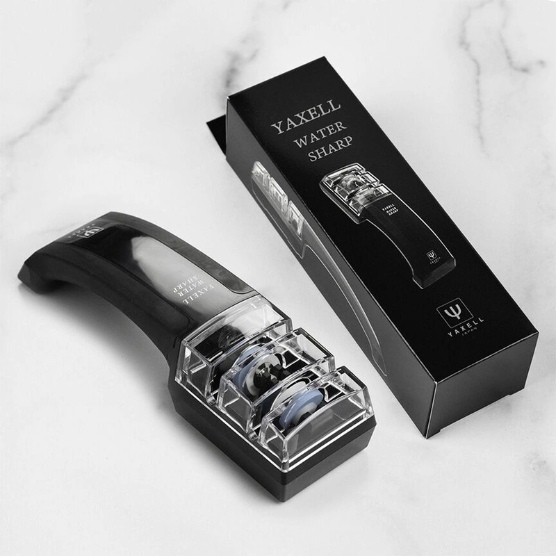 Yaxell - Ostrzałka do noży rdzeniowych SG2 - czarna