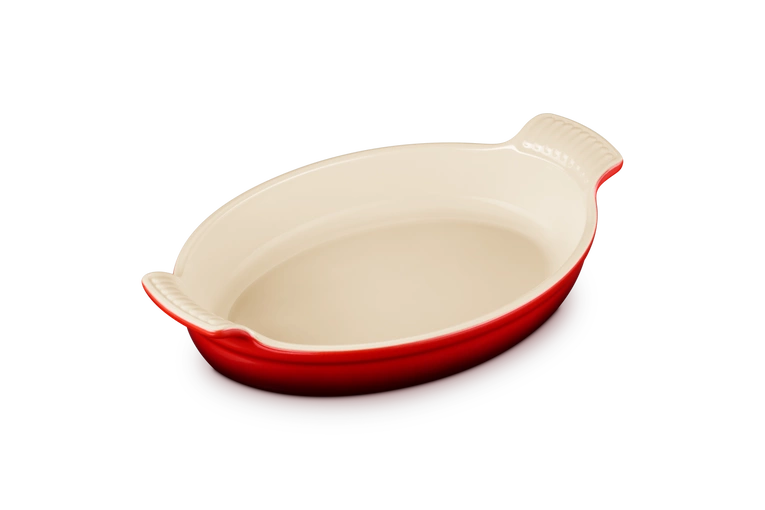 Le Creuset - Kamionkowa forma do pieczenia Heritage 28 cm wiśniowy