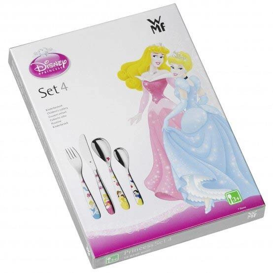 WMF - Zestaw sztućców dla dzieci 4el., Księżniczki