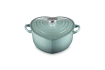 Le Creuset - brytfanna w kształcie serca 20 cm Sea Salt