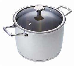 Moneta - Garnek wysoki z pokrywką 8 l 24 cm Accordo indukcj