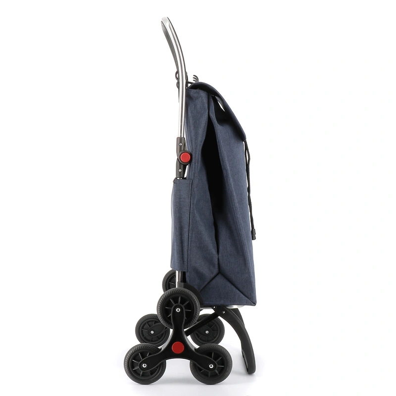 Rolser - Wózek na zakupy I-Max Tweed 6L granatowy