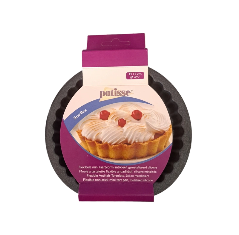 Patisse - Silikonowa forma do mini tarty 12cm STARFLEX