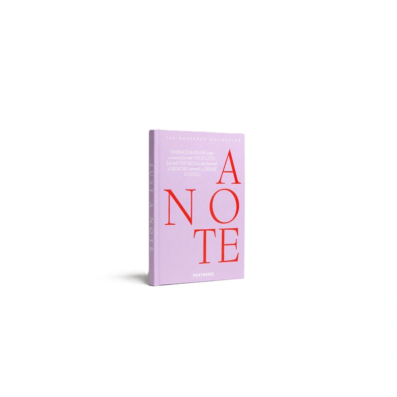 Printworks - Notatnik - Just a Note, Fioletowy
