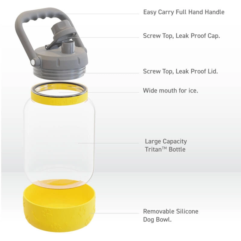 Asobu - Butelka THE BARKELY MUSTARD, 1,48L