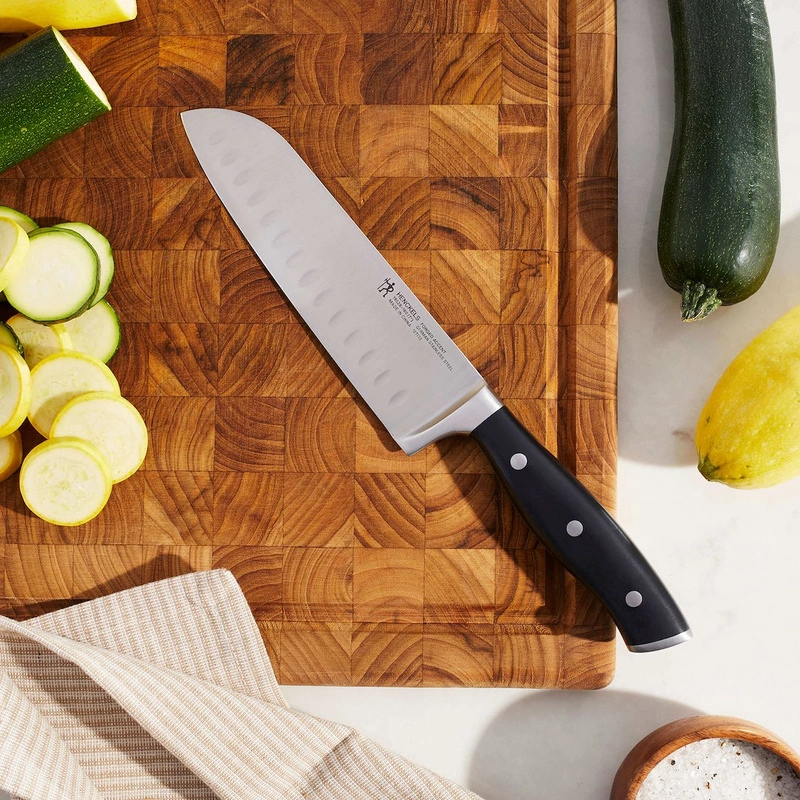 Henckels - ACCENT Nóż Santoku Santoku z rowkami 18 cm