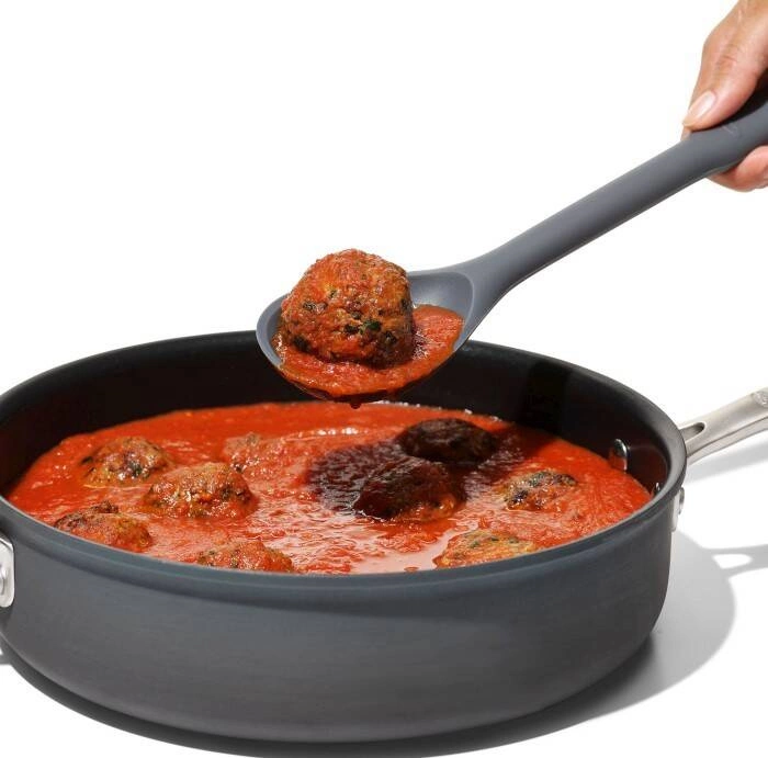 OXO - Łyżka silikonowa czarna, Good Grips