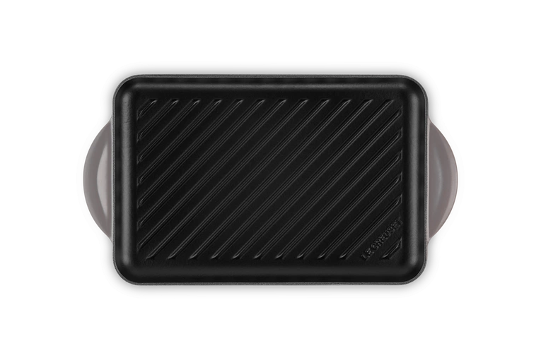 Le Creuset - patelnia żeliwna grillowa z dwoma uchwytami 32 cm Flint