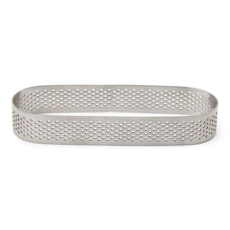 Patisse - Perforowany owalny pierścień do wypieków 10cm