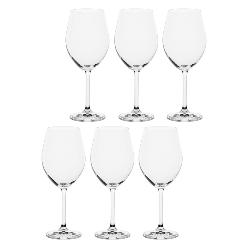 La Porcellana Bianca - zestaw 6 kieliszków do czerwonego wina 425 ml Novello