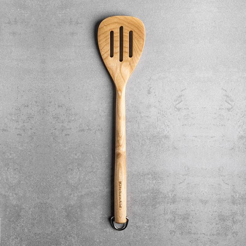 KitchenAid Culinary Tools - łopatka drewniana z otworami CORELINE Birch