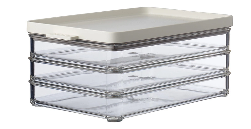 Mepal - Pojemnik na wędliny Omnia 500/3 nordic white