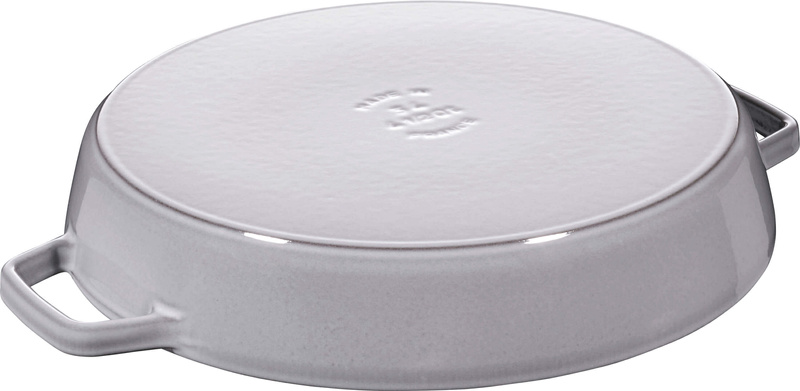 Staub - głęboka patelnia żeliwna 20 cm szara