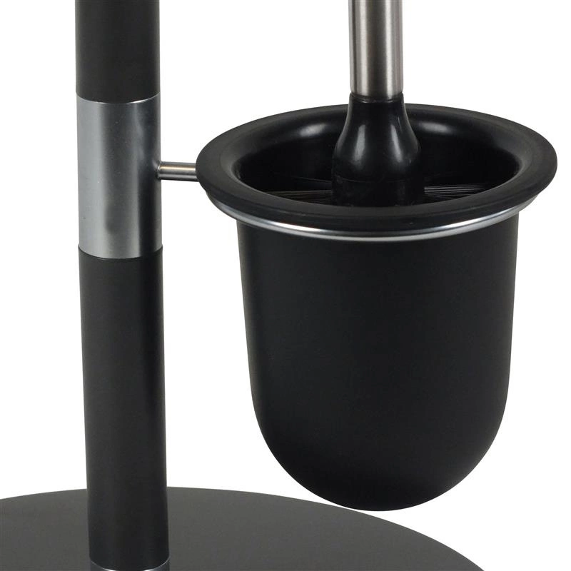 Kela - Stojak WC+szczotka toaletowa antracyt Sinerio