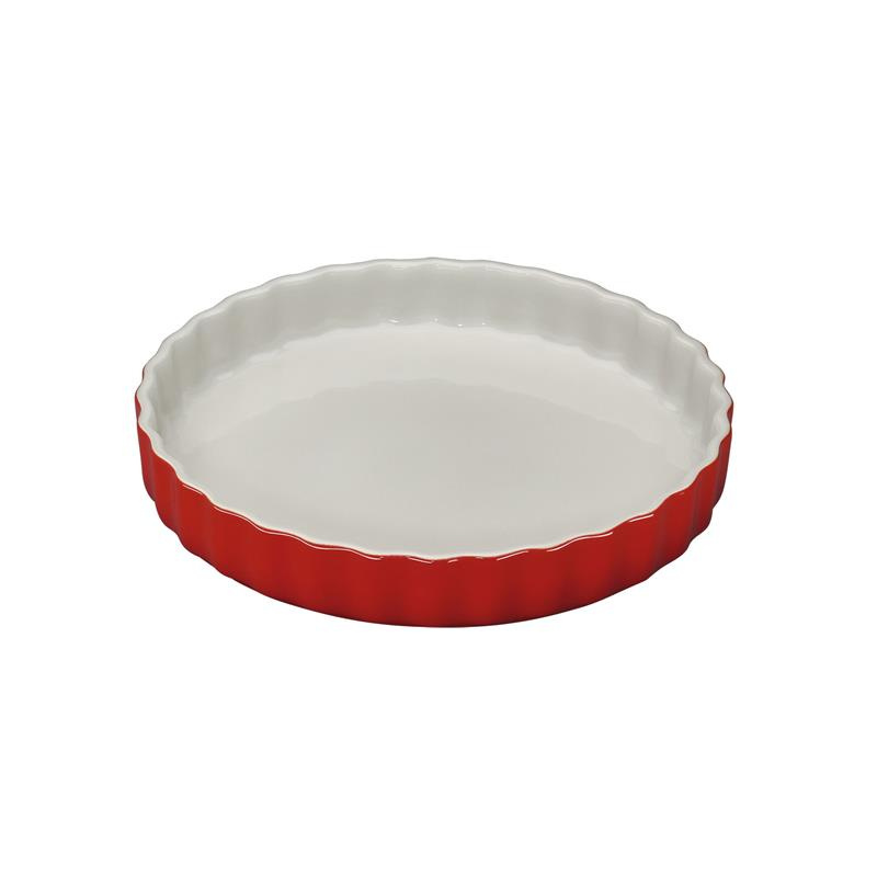 Kuchenprofi - ceramiczna forma na tartę, śred. 28 cm, czerwona Provence