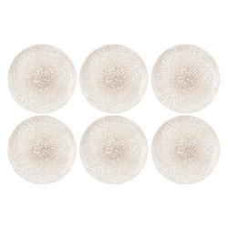 Seltmann - LIBERTY KRAKELEE Zestaw 6 talerzy obiadowych 27.5 cm