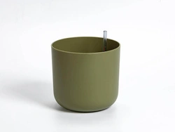 Urbalive - TOLITA Doniczka samonawadniająca okrągła z wkładem 19 cm, zielony
