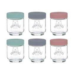 Kilner - Zestaw 6 słoików na posiłki dla dzieci 190ml
