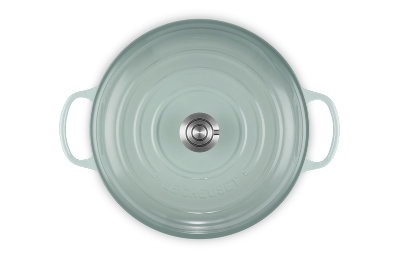 Le Creuset - garnek Gourmet Profesjonalny żeliwny 30 cm 3,5 l sea salt