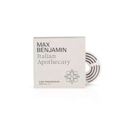Max Benjamin - Wkład do odświeżacza do samochodu Italian Apothecary Classic