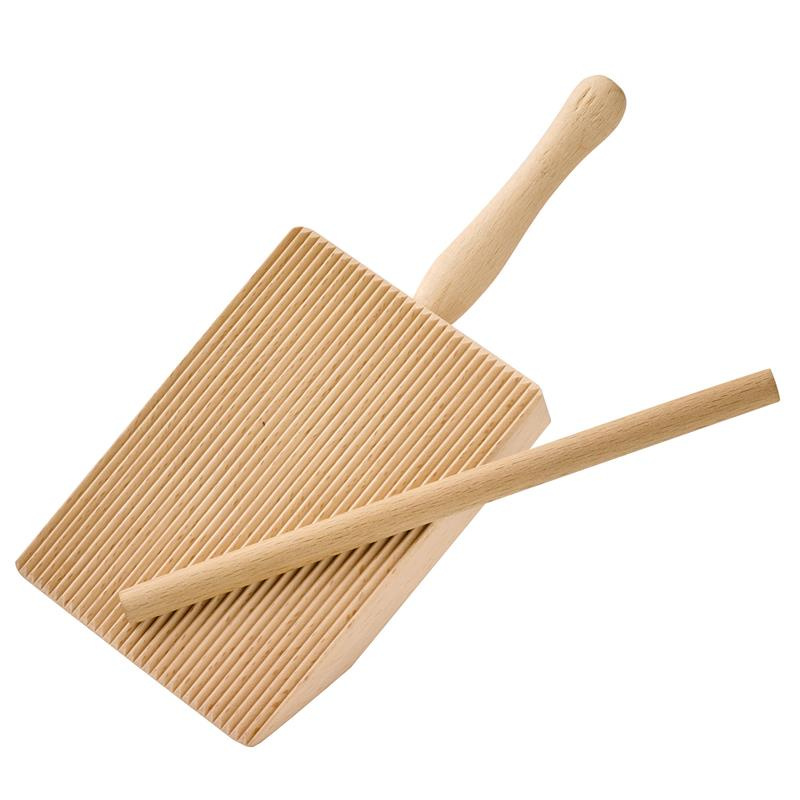 Kuchenprofi - deska do gnocchi, drewno bukowe, 20,5 x 9 cm Pastacasa