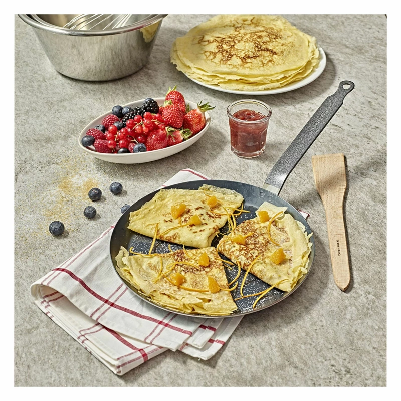 de Buyer - Patelnia do naleśników Outdoor stal węglowa 20 cm