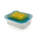 Joseph Joseph- Zest. 4szklanych pojemników Nest Glass Storage