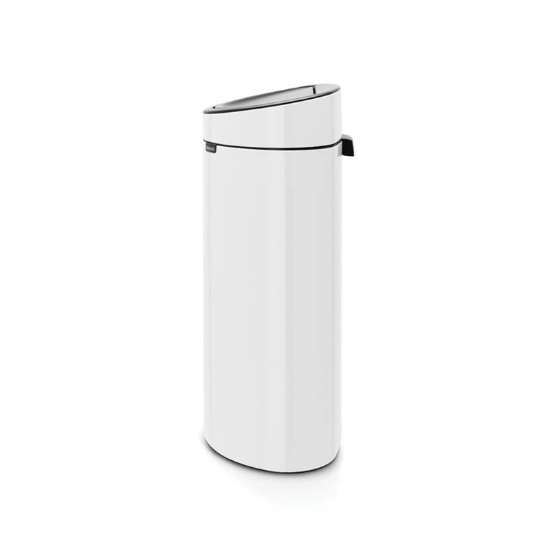 Brabantia - kosz na śmieci Touch Bin New 40l biały