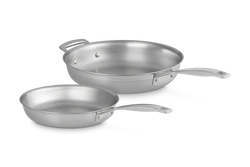 Le Creuset - zestaw 2 patelni ze stali nierdzewnej 24,28 cm