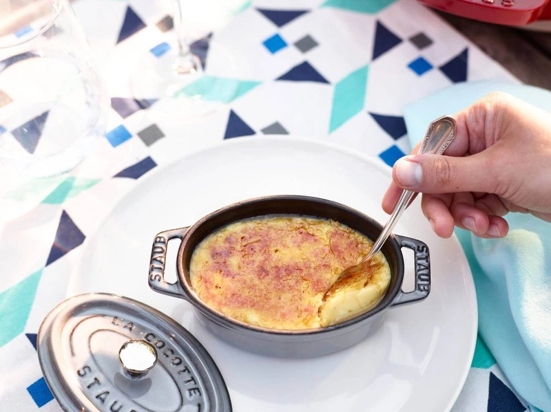 Staub - brytfanna żeliwna szara 0,25 l 11 cm