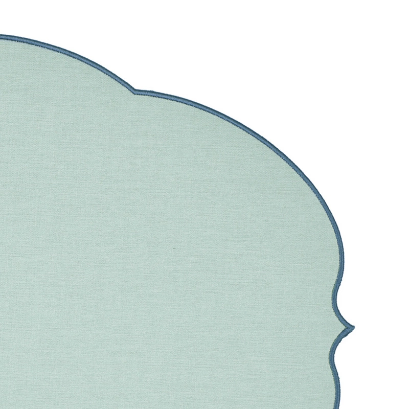 Guzzini - Podkładka pod talerz "Kwiat" - błękitna