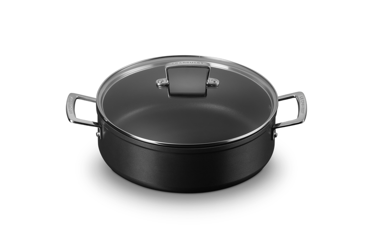 Le Creuset  - patelnia głęboka Sauteuse z powłoką nieprzywieralną 28 cm  TNS