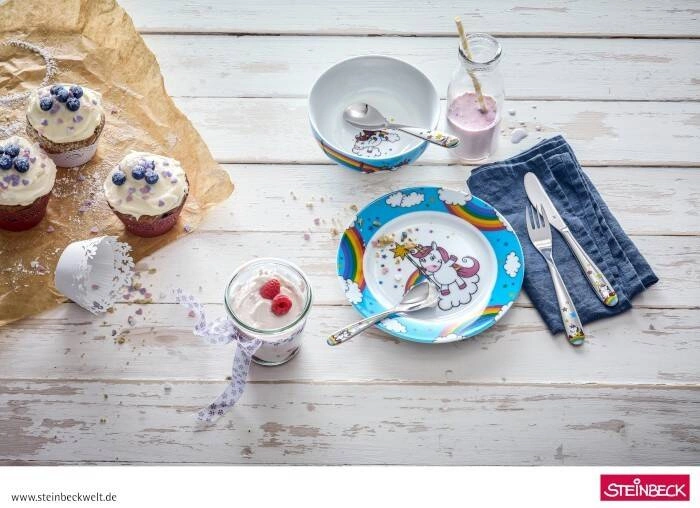 WMF - Zestaw dla dzieci 6 el., Jednorożec Disney