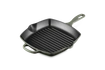 Le Creuset - patelnia żeliwna grillowa z dwoma uchwytami 26 cm thyme