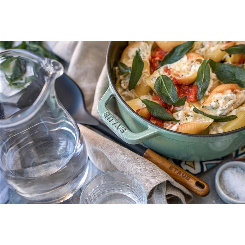 Staub - garnek żeliwny okrągły 2.2 ltr miętowy La Cocotte