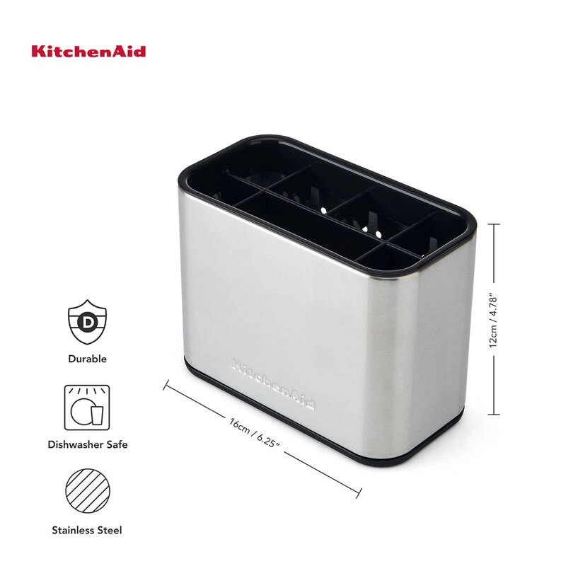 KitchenAid Culinary Tools - pojemnik do zlewu stainless steel