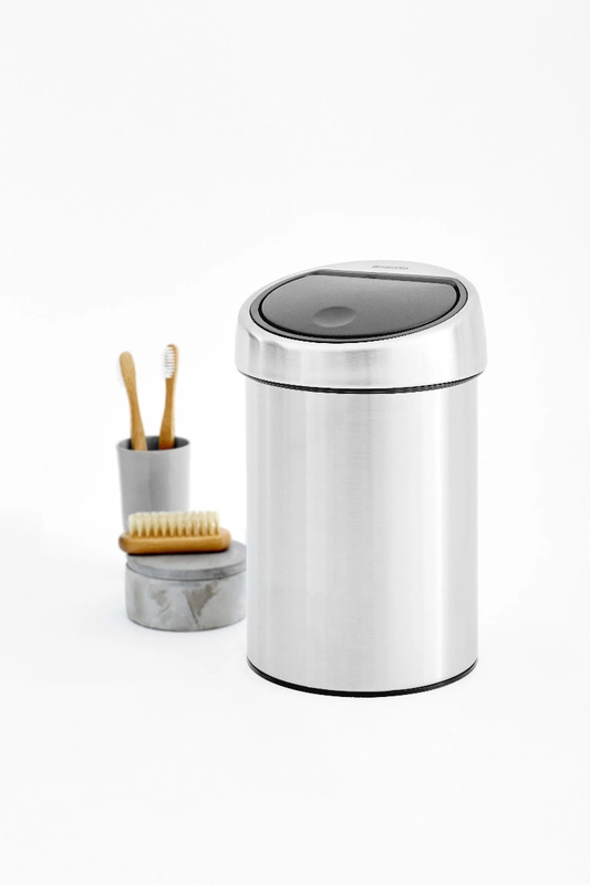 Brabantia - kosz na śmieci Touch Bin - 3 L, stal matowa FPP