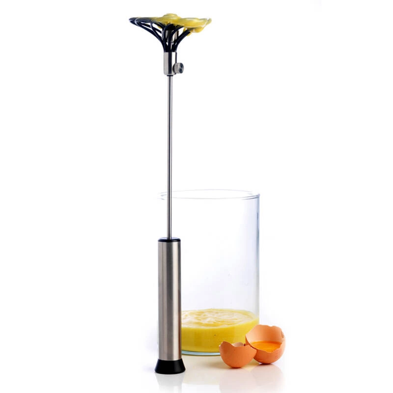 Mastrad - Trzepaczka błyskawiczna, czarnasrebrny, czarny