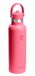 Hydro Flask - Butelka termiczna 21oz Stand MouthFlex neon róż