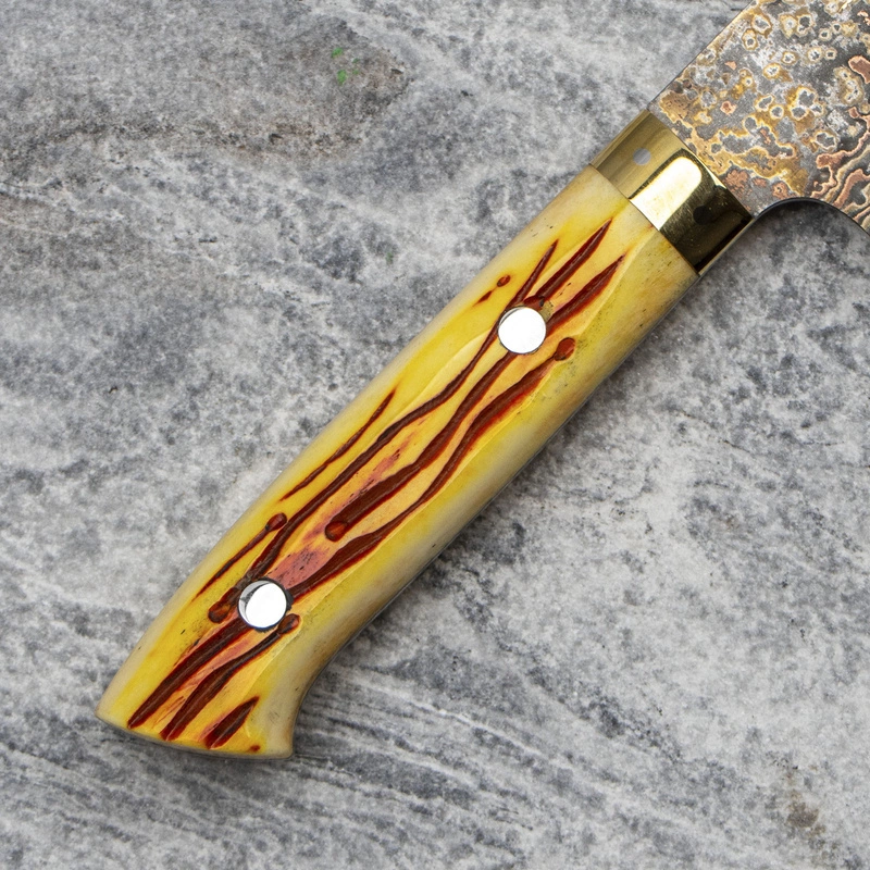 Takeshi Saji - OBB Black VG-10 Color Nóż Szefa kuchni 21 cm