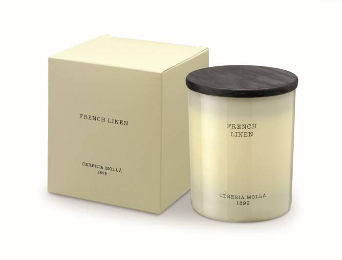 Cereria Molla - Świeca Premium 230 gr. French Linen