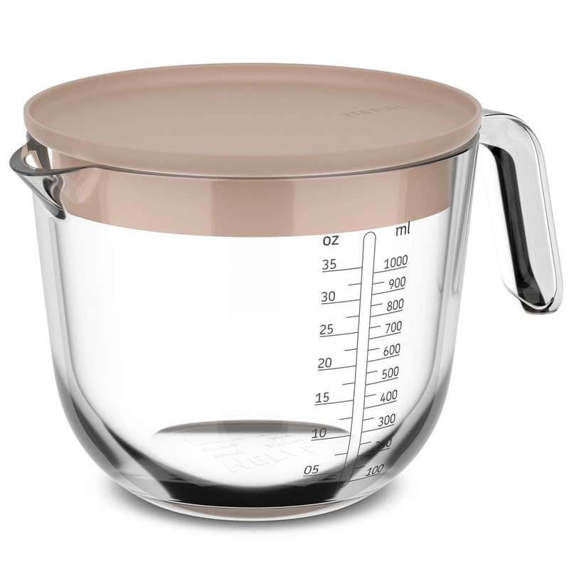 Mepal - Dzbanek z miarką i pokrywką Chef It 1000 ml Chalk