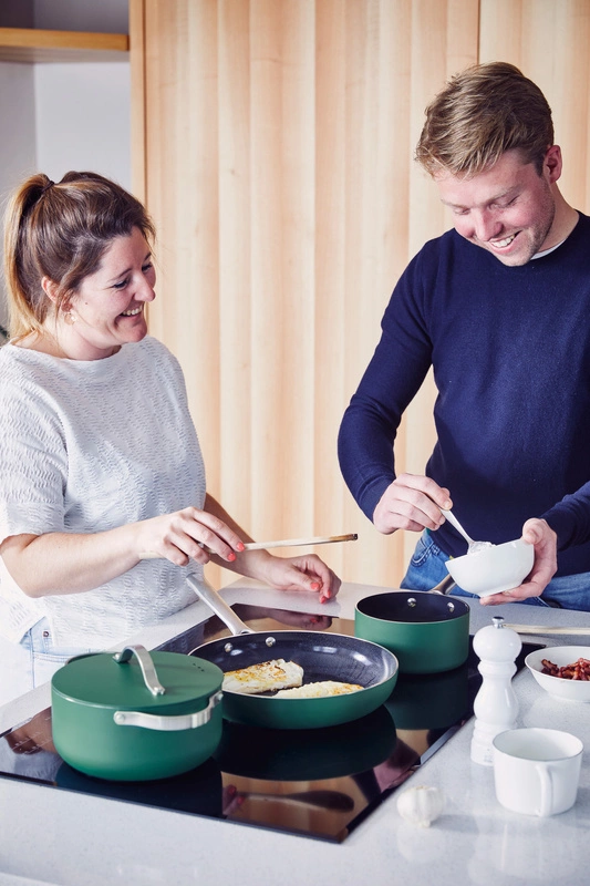 Beka - Zestaw garnków i patelni 4(5)szt. 16-20-24-28 Mobi